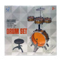 Ігровий центр Барабанна установка Jazz Drum 4 барабани жовтий (4008E-5-8008E-5YL)