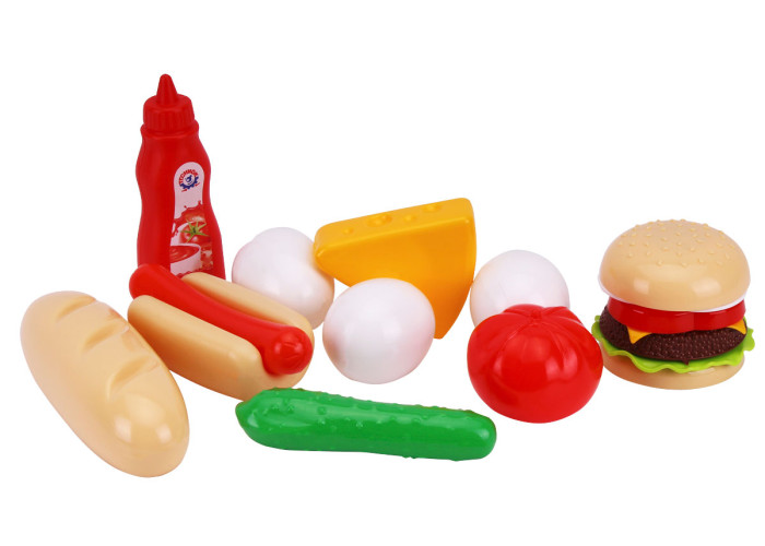 Іграшковий набір ТехноК набір продуктів "Fast food" (TH8751)