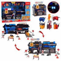 Паркінг Police СТО гараж для машинок в скринці (SK-599JB)