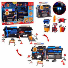 Паркінг Police СТО гараж для машинок в скринці (SK-599JB)