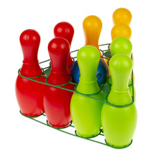 Кеглі Colorplast Райдуга 9шт з кулею (CP0732)