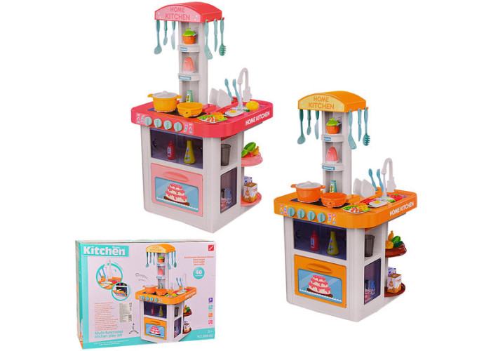 Дитячий набір Кухня маленької господині з посудом та продуктами (889-59/60)