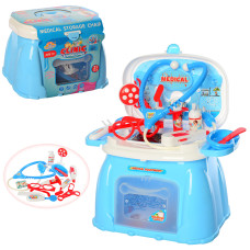 Ігровий набір Clinic стільчик лікаря із місцем для зберігання 21 предм (RX2000-27)