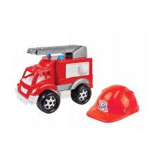 Машинка Технок пожежний автомобіль з каскою пожежника (TH3978)
