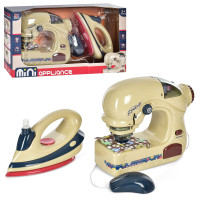 Набір побутової техніки швейна машинка та праска з ефектами (6715B)