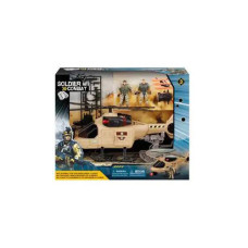 Набір солдатиків Solder Combat з гелікоптером (81-55BCG)