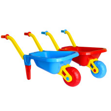 Дитячий візок ТехноК на одному колесі кольоровий 63 см (TH1059)