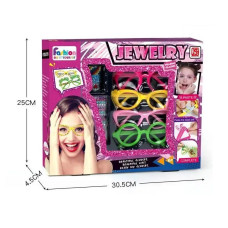 Набір кольорових окулярів з комплектом біжутерії (1012985605)