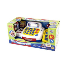 Касовий апарат Limo Toy Магазинчик каса, термінал, готівка, продукти (7020-UA)