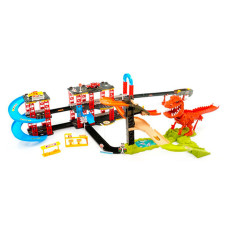 Ігровий трек Dinosaur із звуковими ефектами 2 машинки (8899-92)
