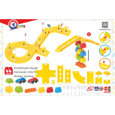 Конструктор Set Big Дорога з 2-ма машинками (TH8331)