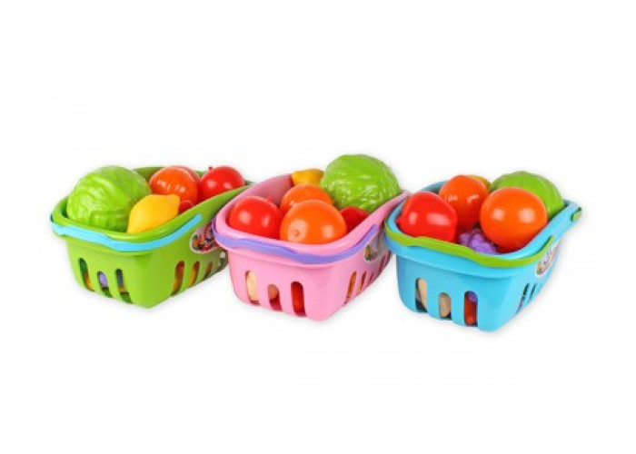 Іграшка дитяча ТехноК Набір продуктів з кошиком (5354)