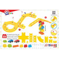 Конструктор Set Big Дорога з 2-ма машинками (TH8331)