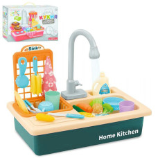 Ігровий набір Limo Toy кухонна мийка з плитою і посудом з водою 29 предметів (WD-Y41)