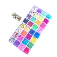 Набір бісеру Crystal Tec 24 кольори 13х25 см (KB3348)