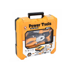 Набір інструментів Power Tools інтерактивний шуруповерт світлові ефекти 26 прдм (T012A)