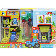 Ігровий набір паркінг Синій трактор Лісопереробка (З.) (22326GR)