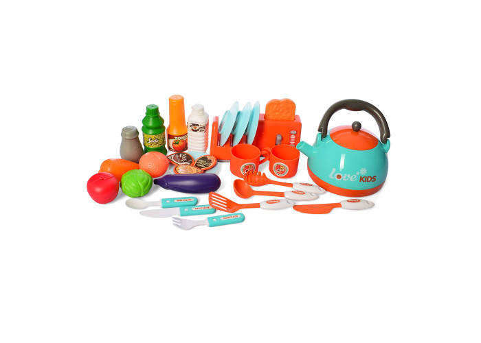 Ігровий набір LimoToy кухня з посудом та продуктами (008-939A)