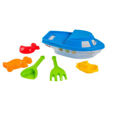 Набір для пісочниці Кораблик 7 ел (39648)
