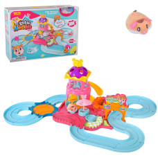 Ігровий набір Little Hamsters Бургерна маленьких хом'яків з треком (MI2021)