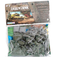 Набір солдатиків Colorplast Захисник 40ел. №2 (1-043)