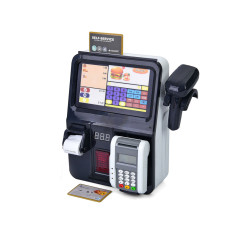 Ігровий набір Банківський платіжний термінал самообслуговування фаст-фуд 12 предметів (946-1)