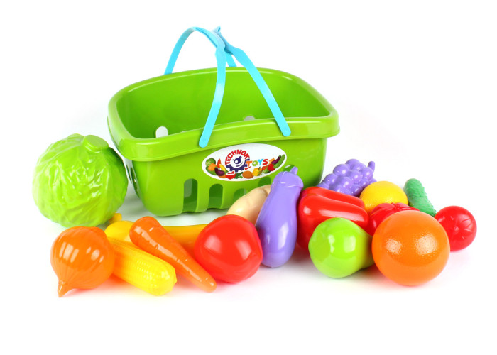 Іграшка дитяча ТехноК Набір продуктів з кошиком (TH5354)