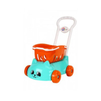Іграшка візок з ручкою ТехноК Киця м'ятний (TH6924)
