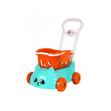 Іграшка візок з ручкою ТехноК Киця м'ятний (TH6924)