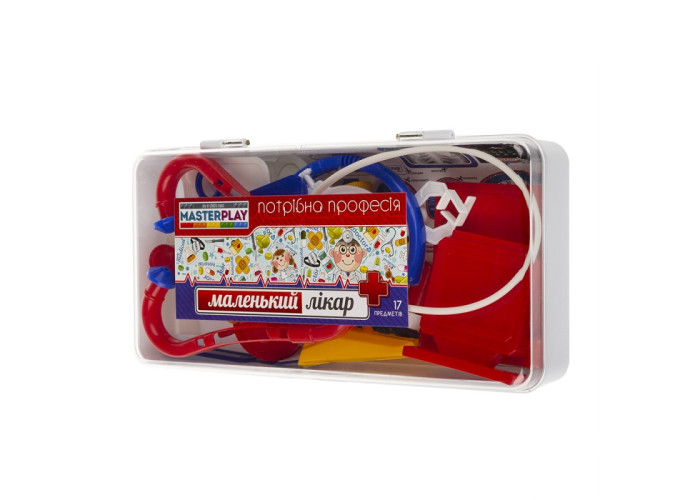 Набір лікаря Colorplast Masterplay 17 дет в коробці (1-033)