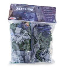 Набір солдатиків Colorplast Захисник 81ел. №3 (1-044)