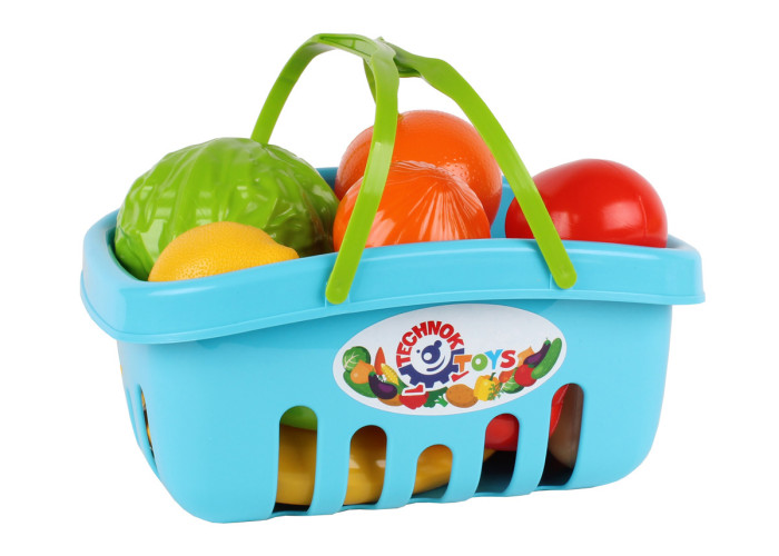 Іграшка дитяча ТехноК Набір продуктів з кошиком (TH5354)