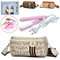 Дитячий набір догляду за волоссям Fashion Bag стайлер мережевий з аксесуарами в сумці (асорт.) (768-36)