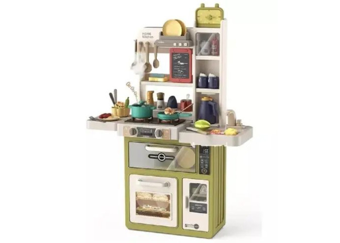 Ігровий набір кухня з водою і парою іграшковий посуд та продукти 63 ел (889-235)