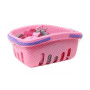 Іграшка дитяча ТехноК Набір посуду в кошику рожевий (TH7181)