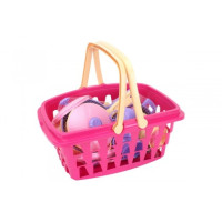 Набір ТехноК Посудка в кошику рожева (TH4449)