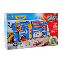 Паркінг Піт-стоп гараж для машинок у скринці (SK-599SA)