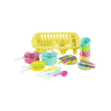 Іграшковий посуд Orion Іриска №5 з лотком жовтий (OR103YL)