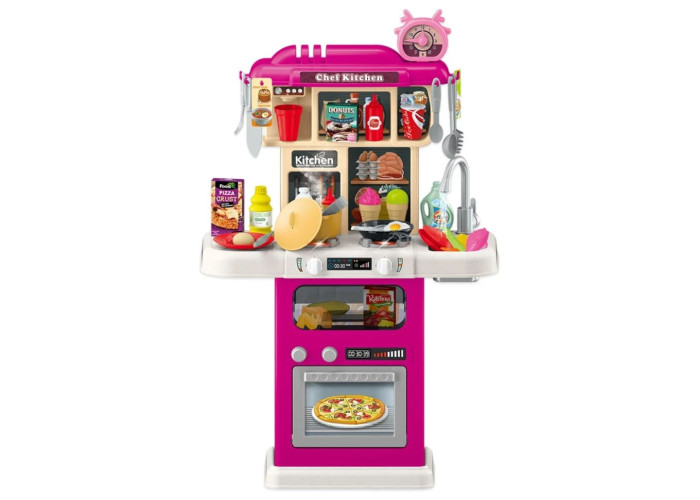 Ігровий набір Modern Kitchen кухня інтерактивна із іграшковими продуктами 64 предмети (922-185)
