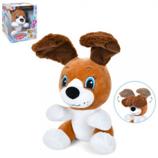 Іграшка собачка Limo Toy Пухнасті друзі інтерактивна з рухливиму вушками музична 30 см (M5708IUA)