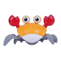 Інтерактивна музична іграшка Краб помаранчевий (QC-3Y-OR)