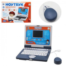 Ноутбук Limo Toy інтерактивний навчальний 11 ігор 35 функцій синій (SK7073BL)
