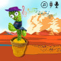 Інтерактивна іграшка Dancing Cactus TikTok Танцюючий та співаючий кактус повторюшка (AA188)