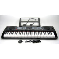 Іграшковий синтезатор 61 клавіша мікрофон від мережі (220В) (MQ6130)