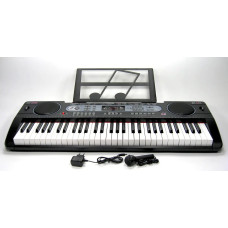 Іграшковий синтезатор 61 клавіша мікрофон від мережі (220В) (MQ6130)