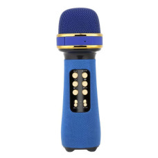 Мікрофон караоке Bluetooth підключення FM-режим синій (WS-898BL)