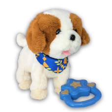 Інтерактивна іграшка Limo Toy Песик з повідком із звуковими ефектами (M5839IUA/BR)