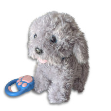 Собачка інтерактивна із повідком дистанційного управління сіра (M5071IUA-GR)