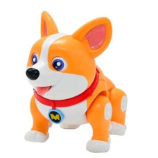 Іграшка інтерактивна Інтелігентний песик рухливий із світло-звуковими ефектами жовтогарячий 19 см (333-8YL)