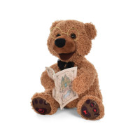 Іграшка дитяча Limo Toy Ведмедик казкар плюшевий 25 см (укр.) (FT0034)